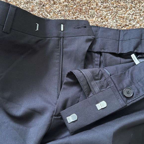 Sandro Classic Suit Pants Black Size 42 - Picture 6 of 10